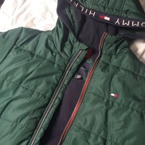 Tommy Hilfiger Forest Green Puffer Jacket
